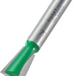 TREND CraftPro Schwalbenschwanzfräser, 8 mm Schaft, 12.7 mm Schnittdurchmesser, 98 Grad Winkel, 20 mm Schnittlänge, Hartmetallbestückt, C178X8MMTC