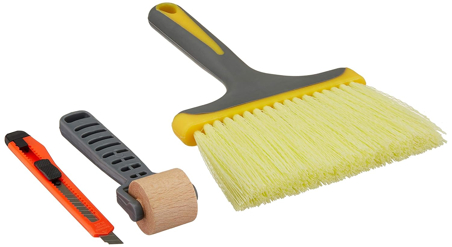 Amazon Basics Tapezier-Set, inklusive Bürsten mit weichen Griffen, 7-teilig – Bild 3