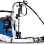 Scheppach ACS3000 Airless Farbsprühsystem 750W max. 207bar 7,6m Radius Durchflussmenge 1,1L/min, Malersystem Sprühpistole