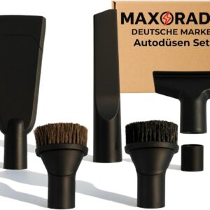 Komfort Auto Staubsauger Düsen Set kompatibel mit Bosch Siemens Miele Kärcher Einhell Numatic Severin Dirt Devil Rowenta I 35mm / 32mm KFZ Ersatzteile Kit
