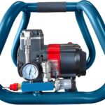 Akku Kompressor Druckluftkompressor für Makita 18V Akku, Tragbarer Luftkompressor 8bar Arbeitsdruck, 3L Gasflaschenkapazität, Schnell aufblasen für pneumatischen Werkzeugen