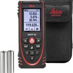Leica DISTO X3 – robuster Laser Entfernungsmesser (Schutzklasse IP65) mit Bluetooth (App-Nutzung) für Distanzmessungen unter härtesten Bedingungen (Innenbereich mit 150 m Reichweite)