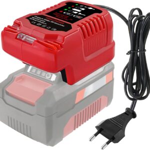 Ersatz PXC Ladegerät für Einhell 18V Power X-Change Akku, 1/3 Größe für Einhell PXC Ladegerätfür, alle PXC-Akkus verwendbar, für Reisen und Übernahme (Nur für 18V Batterie)