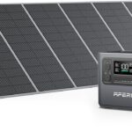 AFERIY Solar Generator 2400W mit 400W Solarmodule, 2048Wh Tragbare Powerstation (4800W Peak), LiFePO4 Batterie, 220V-240V, Faltbar Solarpanel mit USB, IP65, für Outdoor Camping, Reise, Stromausfälle