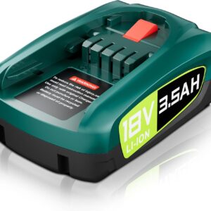 18V Akku Kompatibel mit Bosch Haus und Garten, 3500mAh Akku für Gloria akku Kompatibel mit Bosch 18V PBA PSB PSR