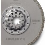 Fein Diamant Sägeblatt (ø 75 mm, Aufnahme Starlock, zum Austrennen von Marmor/Epoxidharz, Schnittbreite 2,2 mm) 63502114210