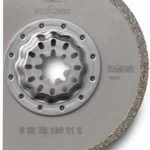 Fein Diamant Sägeblatt (ø 75 mm, Aufnahme Starlock, zum Austrennen von Marmor/Epoxidharz, Schnittbreite 2,2 mm) 63502114210