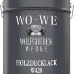 Holzfarbe Holzlack Wetterschutzfarbe Außen & Innen - Anthrazitgrau RAL 7016-5L