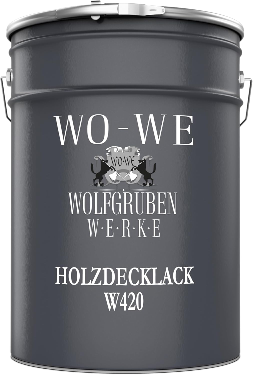 Holzfarbe Holzlack Wetterschutzfarbe Außen & Innen - Anthrazitgrau RAL 7016-5L