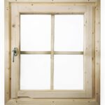 Dreh-/ Kippfenster aus Echtglas 38/40mm Gartenhausfenster