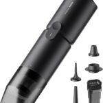 HOTO Autostaubsauger, 15000Pa Saugleistung, 4-in-1 Akku-Handstaubsauger Auto mit Waschbarem Filter, Mini-Luftgebläsepumpe, Tragbar Handstaubsauger für Auto, Bürotisch, Tastaturen, Kaffeemaschinen