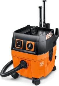 FEIN Nass-/Trockensauger Dustex 25 L mit Zubehörset, Professioneller Sauger zum Anschluss von Elektrowerkzeugen, Kabel mit Stecker 7.5 m, Max. Aufnahmeleistung 1380 W- Staubklasse L