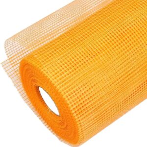 Armierungsgewebe Innen und Außen 10-50m² Starkes 160g/m² Glasfasergewebe für Innenputz Außenputz, Fassadendämmung Armierungsgewebeband Glasfaser Gewebe Armierung Putzgewebe Innen & Aussen (50 meter)