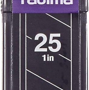 Tajima CB65RB-20H Razar Black Cutterklinge (Ersatzklinge für Cutter), 25 mm, Set mit 20 Stück