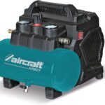 Aircraft AIRBOY SILENCE 221 OF E (ölfreier Kompressor, kompakte Bauform, mit Motorschutzschalter, Ansaugleistung ca. 160 l/min, Abgabeleistung 1,1 kW, Kompressor) 2000206