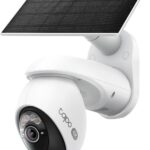Tapo C660 KIT 4K 360° Solar Überwachungskamera Außen, Akku 10000 mAh, Farbnachtsicht, Dual-Band WLAN, KI-Erkennung, Licht & Ton Alarm, Lokale Speicherung über microSD oder Tapo H500