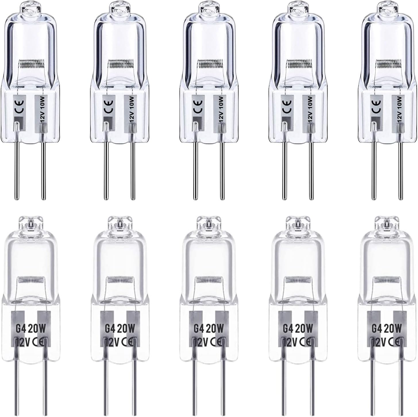 12V 20W 10W Mikrowellen Halogen Glühbirne Ersatz Mit 2-poliger Kühlschrank Ofen Beleuchtungsbirne Kleingeräte Teile Kleingeräte Glühbirnen – Bild 2