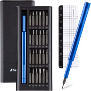 FANACAN Feinmechaniker Schraubendreher Set, Mini Werkzeug Set mit Torx T5 T6 T8 T9 T10, usw, Reparatur Kit für iphone, ipad, Macbook, Switch, PS4, PS5, Xbox, Laptop, Computer, PC, Brille, Uhren, usw