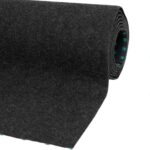 misento Kunstrasen Outdoor Teppich - wetterfester Rasenteppich für Balkon, Terrasse & Garten - leicht zu verlegen - 200 x 300 cm, Anthrazit