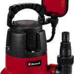 Einhell Tauchpumpe GC-SP 3580 LL (350 W, 8.000 Liter pro Stunde, flachabsaugend bis 1 mm, Pumpenstart ab 8 mm, integriertes Rückschlagventil)