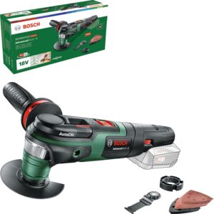 Bosch Home and Garden Bosch Akku Multifunktionswerkzeug AdvancedMulti 18 (ohne Akku, 18 Volt System, im Karton), 0603104000