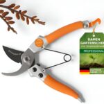 Bypass Damen-Gartenschere Ladyschere mit Drahtschneider, Floristenschere Frauen Garten-Schere für kleine Hände, Astschere Rosenschere Pflanzenschere Gartengeräte Trimmschere