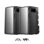 All in One Balkonkraftwerk Speicher 3840Wh, 2× ECOFLOW STREAM Ultra mit 4 MPPT, 2000W PV-Eingang, 2300W Dual-AC-Ausgang, erweiterbar bis 11,52 kWh, 6000 Zyklen, Plug & Play (0% MwSt)