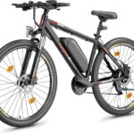 Eleglide E Bike, 27,5/29 Zoll E-Bike Herren Damen mit Hydraulische Scheibenbremse, 36V 18Ah Akku, Reichweite bis zu 150 KM, Offroad E-Mountainbike, 21 Gänge Elektrofahrrad, Mopride 2