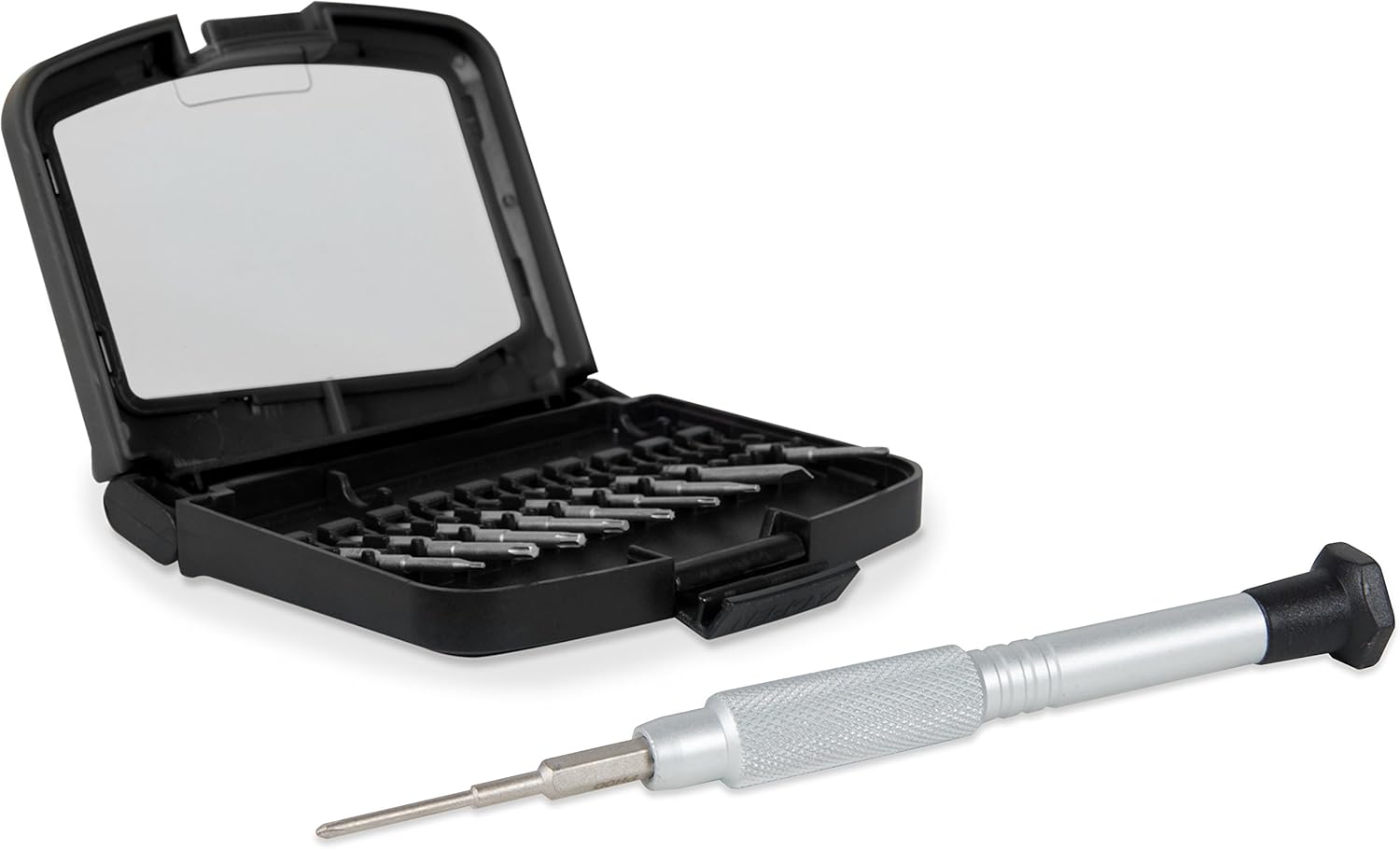 Speedlink Spezial-Werkzeugset - TAYLOR S Electronics Toolkit (6 Aufsätze für eine Vielzahl an Geräten - Bit-Halter aus Aluminium mit Drehkopf - geeignet für kraftvolles eigenhändiges Arbeiten) für Elektro-Kleingeräte – Bild 5