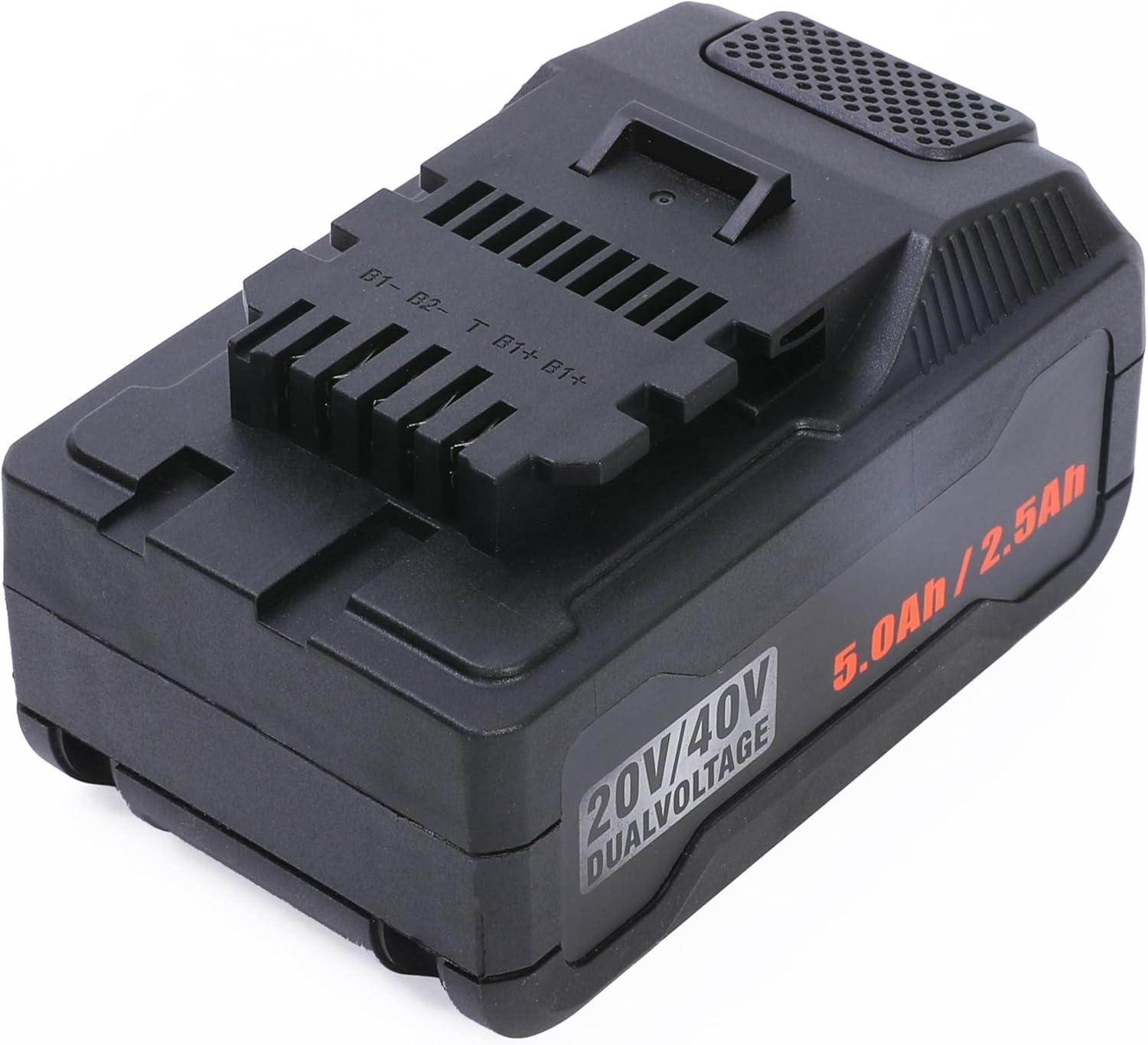 Zwei x 20/40V 5Ah/2.5Ah 90Wh Ersatz Li-Ionen-Batterie Kompatibel mit Ferrex20V40V Elektrogerät – Bild 3