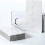 BeNice Fliesen Selbstklebend,Wandfliesen Küche Wandfliesen Selbstklebend Bad Große Fliesen Fliesenaufkleber(98x198mmx23Stück) Carrara-Weiß