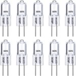 12V 20W 10W Mikrowellen Halogen Glühbirne Ersatz Mit 2-poliger Kühlschrank Ofen Beleuchtungsbirne Kleingeräte Teile Kleingeräte Glühbirnen