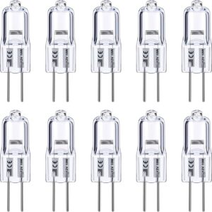 12V 20W 10W Mikrowellen Halogen Glühbirne Ersatz Mit 2-poliger Kühlschrank Ofen Beleuchtungsbirne Kleingeräte Teile Kleingeräte Glühbirnen