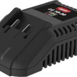 Güde 58547 Ladegerät LG 18-30 (18V E3 Akkusystem-Gruppe, 3,0 A Ausgangsstrom, Aufnahmeleistung 80 W, Schutzklasse II), Schwarz