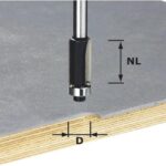 Festool Bündigfräser HW S8 D12,7/NL25