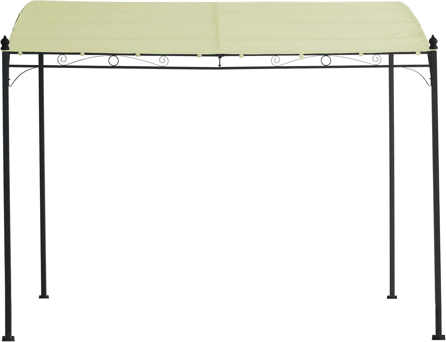 DEGAMO Ersatz Dachplane für Anbaupavillon Mantova 300x250cm, wasserdicht Ecru – Bild 3