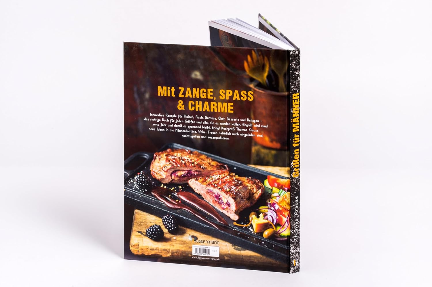 Grillen für Männer - 80 Rezepte ohne Schnickschnack: Raffinierte, aber einfache Rezepte. Normale Zutaten. BBQ für Genießer. Für Kohle-, Gas- und Elektrogrill. Viele Tricks und Tipps vom Profi – Bild 3
