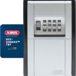 ABUS KeyGarage 787 - Schlüsselbox zur Wandmontage - für Schlüssel oder kleine Wertgegenstände - 46331 - Schwarz-Silber