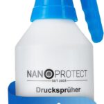 Nanoprotect Handsprüher 1,5 Liter | Drucksprüher mit Verstellbarer Messingdüse | Pumpsprüher | Gartenspritze