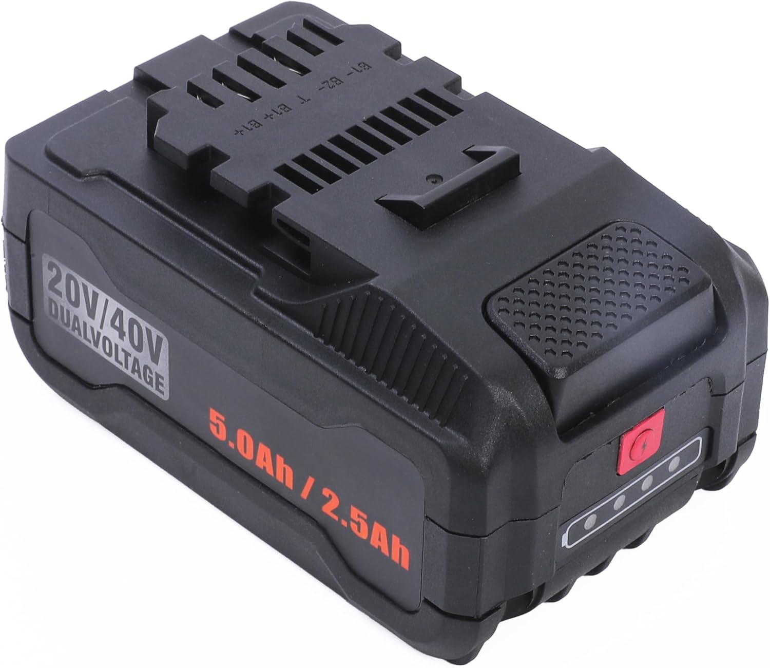 Zwei x 20/40V 5Ah/2.5Ah 90Wh Ersatz Li-Ionen-Batterie Kompatibel mit Ferrex20V40V Elektrogerät – Bild 2