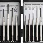 Brillenschraubenzieher Set 11-in-1, Mini Schraubenzieher Set mit Magnetspitze, Schraubenzieher für Brille, Brillen Reparatur Set für Brillenbügel, Uhr, Handy & Elektronik