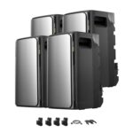 All in One Balkonkraftwerk Speicher 7680Wh, 4× ECOFLOW STREAM Ultra mit 4 MPPT, 2000W PV-Eingang, 2300W Dual-AC-Ausgang, inkl. 4× Stromzähler für smartes Management, 6000 Zyklen (0% MwSt)