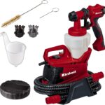 Einhell elektrisches Farbsprühsystem TC-SY 700 S (700 W, halbstationär, mittelgroße bis große Arbeitsflächen, für Lacke und Lasuren)