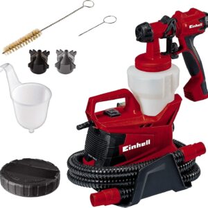 Einhell elektrisches Farbsprühsystem TC-SY 700 S (700 W, halbstationär, mittelgroße bis große Arbeitsflächen, für Lacke und Lasuren)