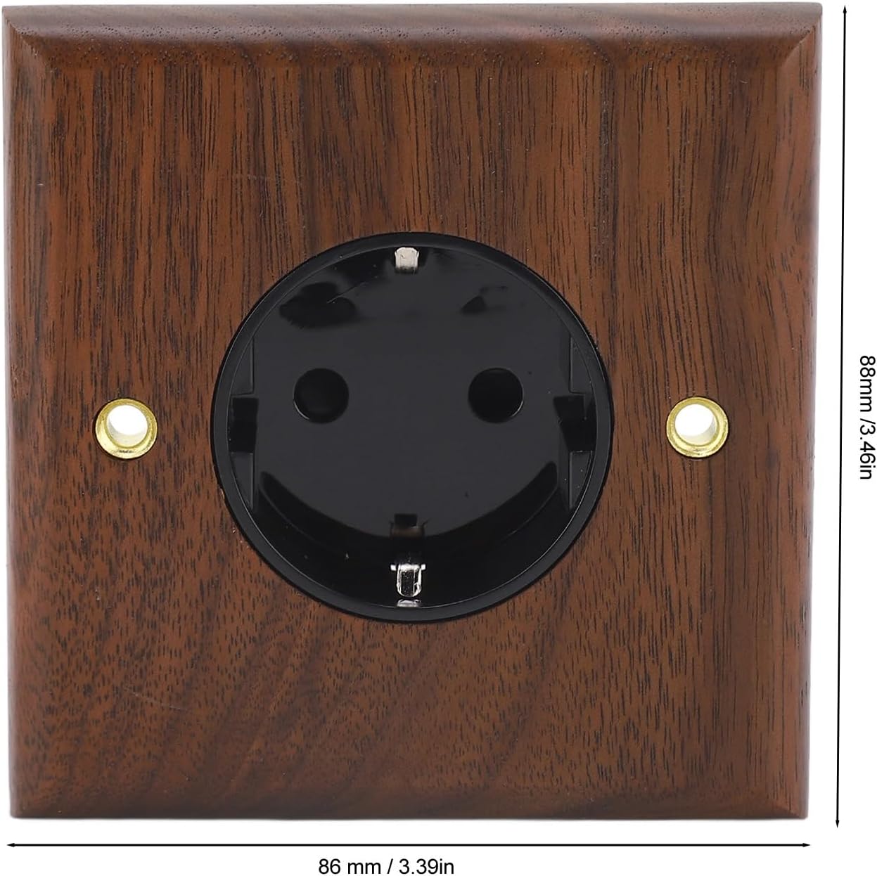 EU-Standard-Steckdose, 16 A, 250 V, Retro-Elektro-Wand-Lichtschalter, Steckdosenleiste – Bild 3