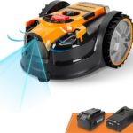 Lawnmaster OcuMow Mähroboter ohne Begrenzungskabel KI-gestützte visuelle Navigation Für 150 m² Hindernisvermeidung & geräuscharm