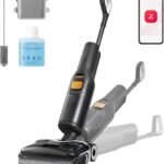 roborock F25 XT Nass Trockensauger, kabelloser Nass-Trocken-Sauger, 20.000 Pa Staubsauger mit Wischfunktion, 90°C Hochtemperatur Selbstreinigung & Heißluft-Schnelltrocknen, 180° Lie Flat, WLAN