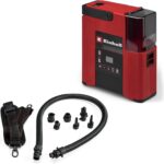 Einhell Akku-SUP-Pumpe SUPPERO 18/380 PXC (18 V, Inflation + Deflation, max. 1,38 bar / 20 PSI, max. 380 L/min, Auto-Stop, Tragegurt, inkl. 7 Adapter, ohne Akku)