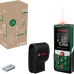 Bosch Laserentfernungsmesser UniversalDistance 40C (Distanz bis 40m präzise messen, Bluetooth-Konnektivität, Messfunktionen, im E-Commerce Karton)