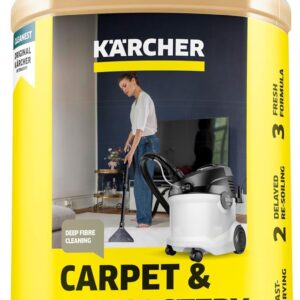 Kärcher Teppichreiniger RM 519, geeignet für die Reinigung von Teppichböden, Polstern, Autositzen etc., 1l Konzentrat ergeben verdünnt 40l Reinigungsmittel